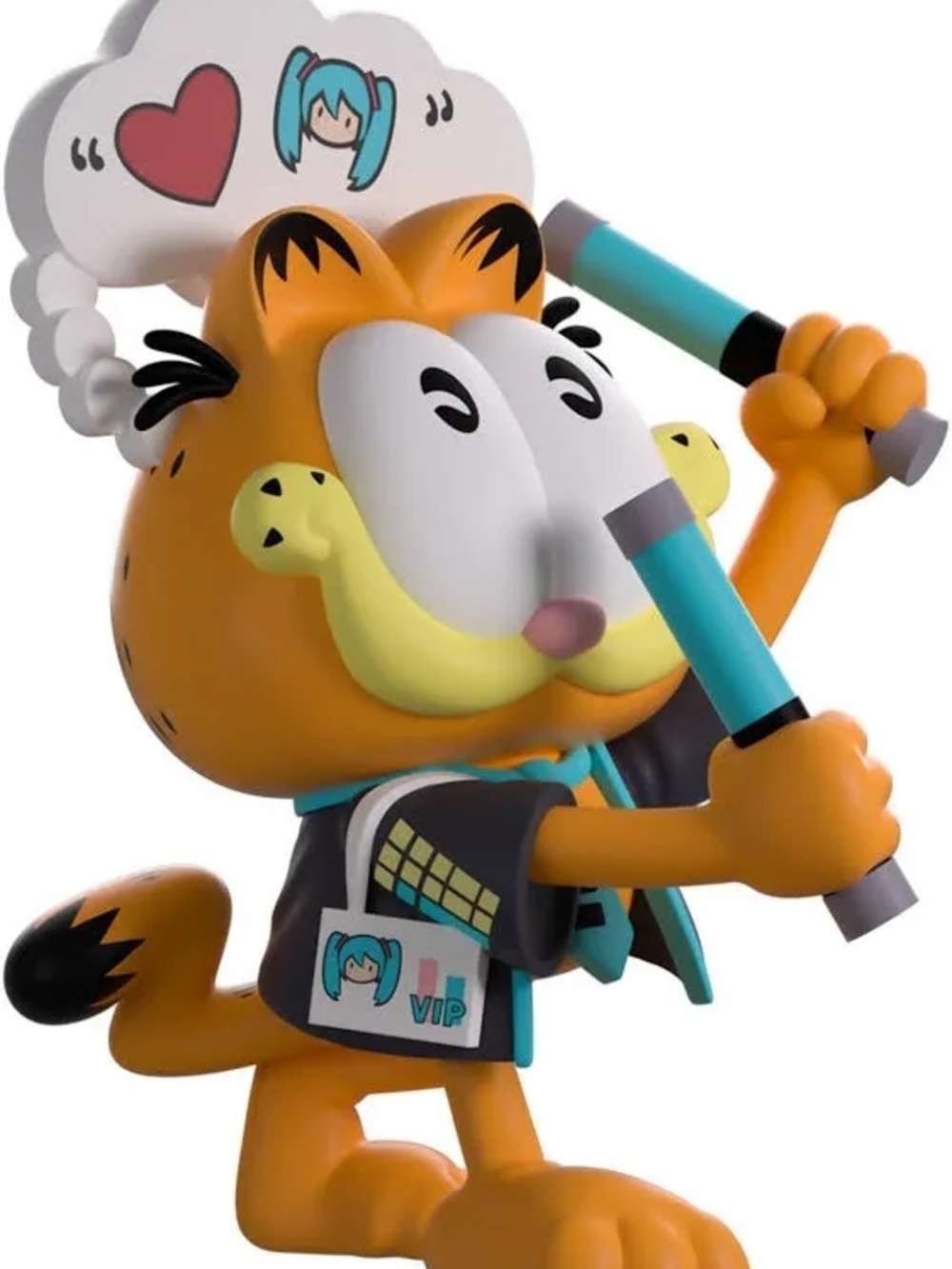 Garfield x Miku VIP Vinyl Figure - One Figure New In Box